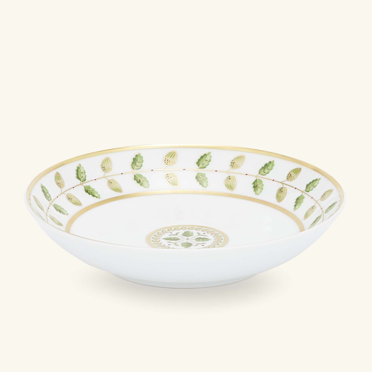 bernardaud constance fruit saucer green