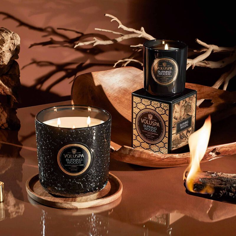Burning Woods Candle voluspa burning woods candle