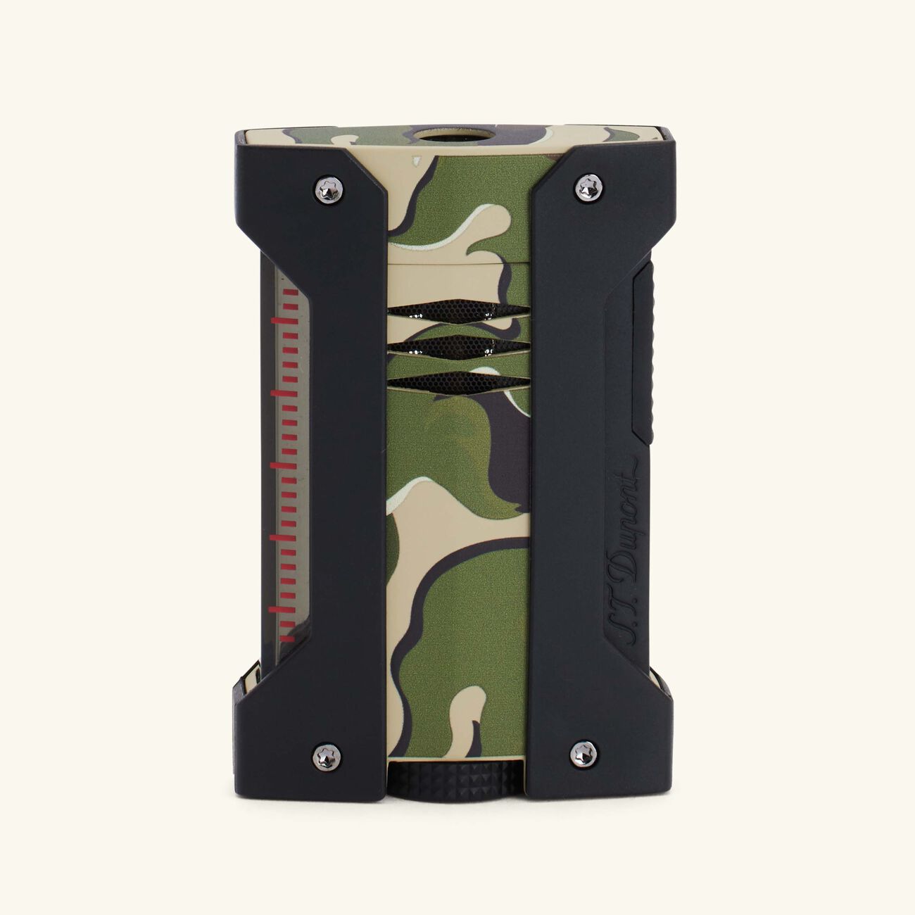 st dupont defi extreme lighter camo khaki