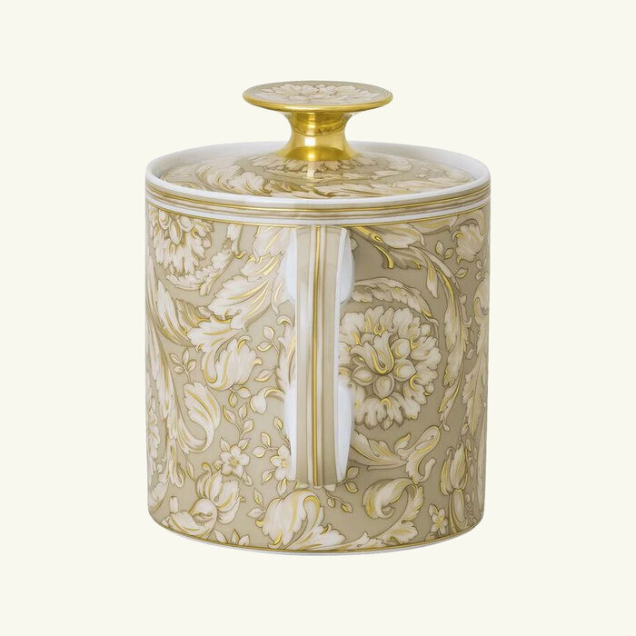 versace barocco beige tea pot 900 ml