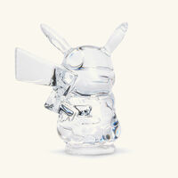 baccarat pok mon pikachu figurine mini clear