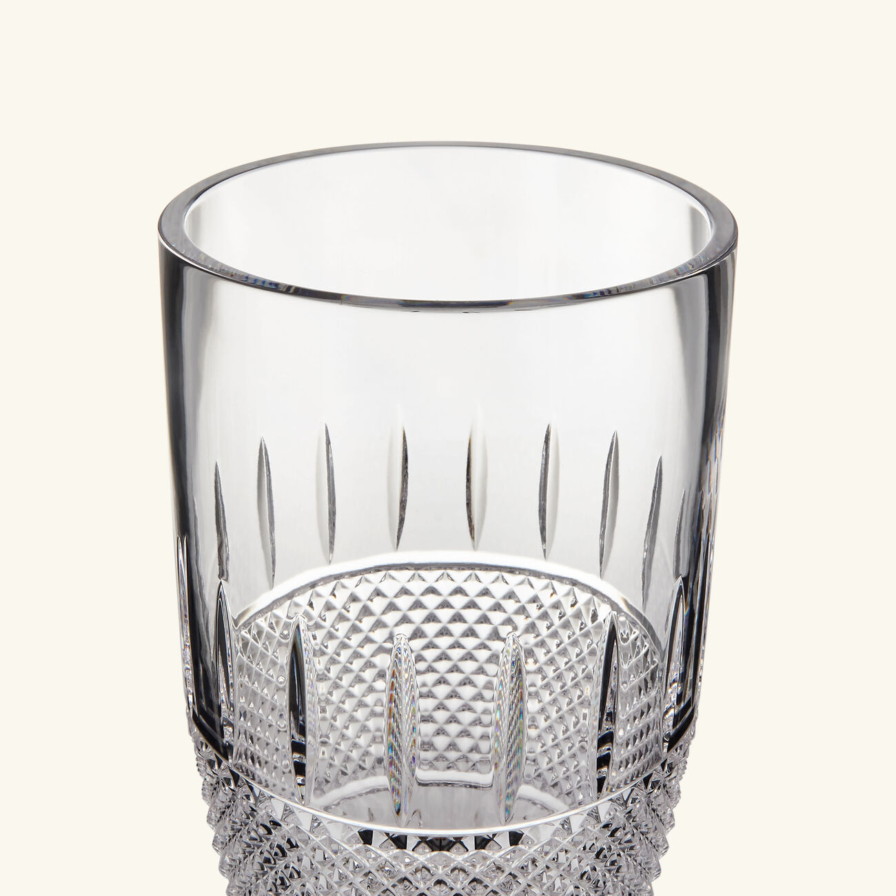 waterford mastercraft irish lace vase medium clear