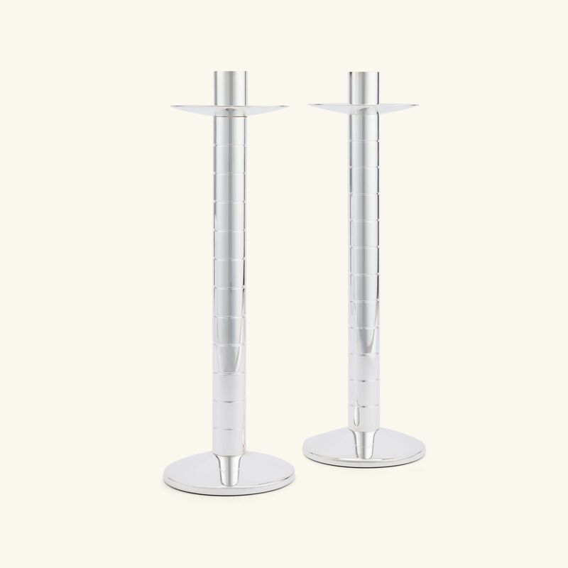 Penthouse Montgomery Candle Holder Silver Set of 2 ralph lauren home penthouse montgomery candle holder silver set of 2