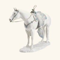 White Quarter Horse Sculpture Medium White lladro white quarter horse sculpture medium white