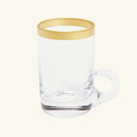 فيلاري فنجان الشاي العربي أكابولكو مع صحنه أبيض