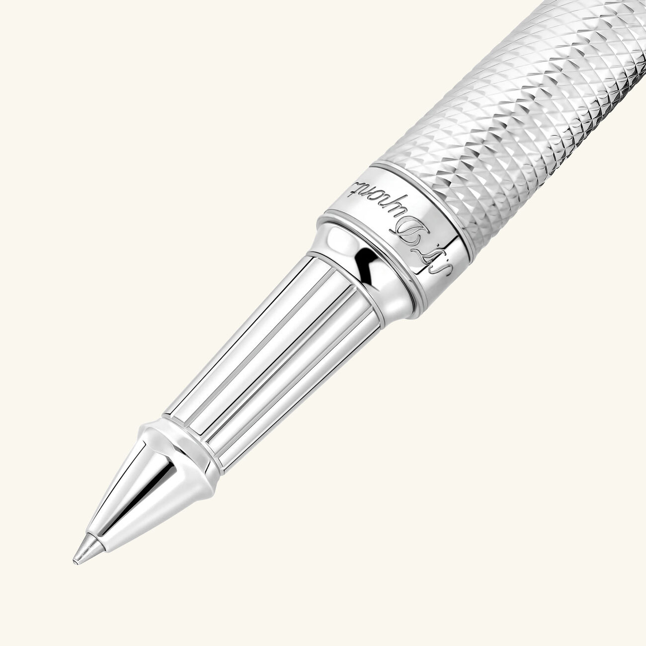 Line D Eternity Rollerball Pen Silver st dupont line d eternity rollerball pen silver