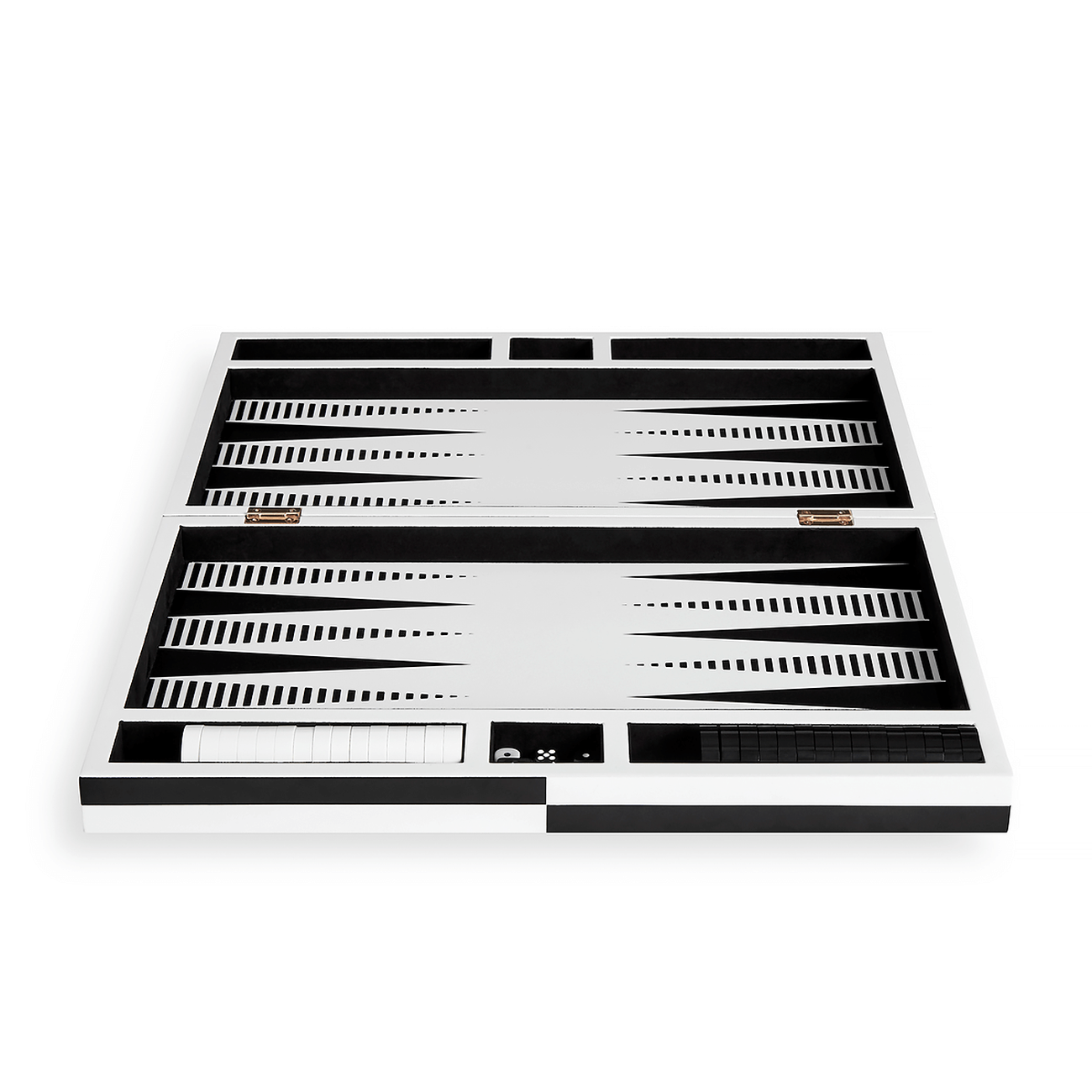 jonathan adler op art lacquer backgammon set