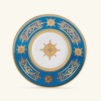 bernardaud aux rois coffee cup   saucer blue