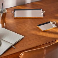 christofle vertigo business card tray silver plated