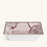 etro bloom trinket tray square medium pink