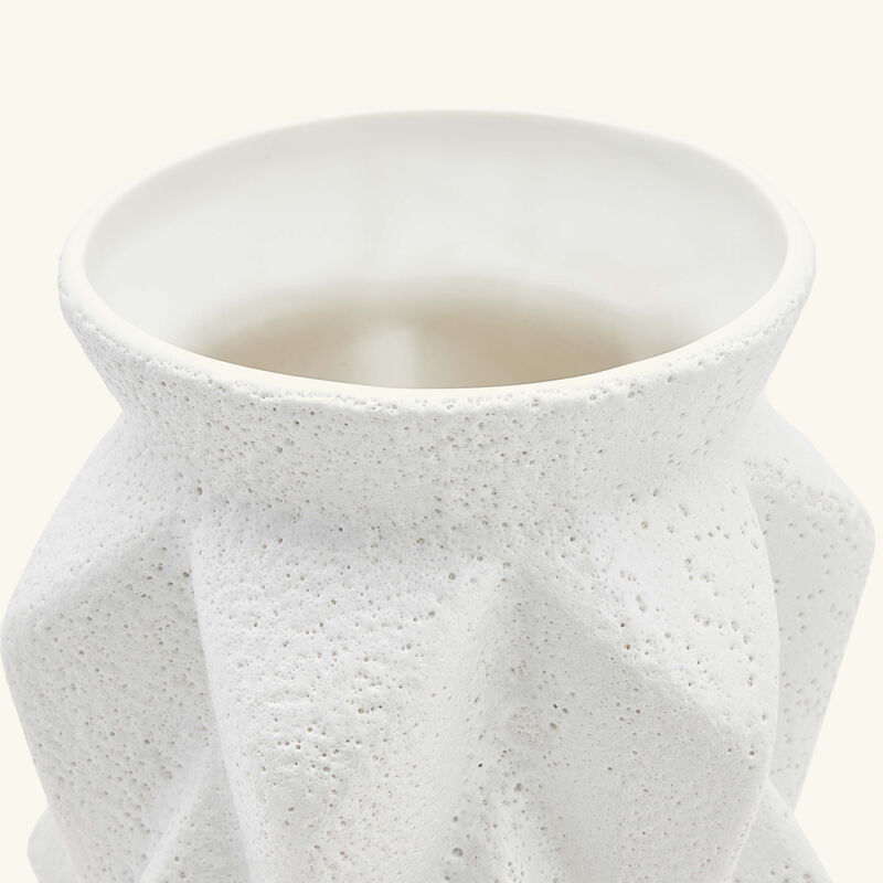 jonathan adler accordion vase medium white
