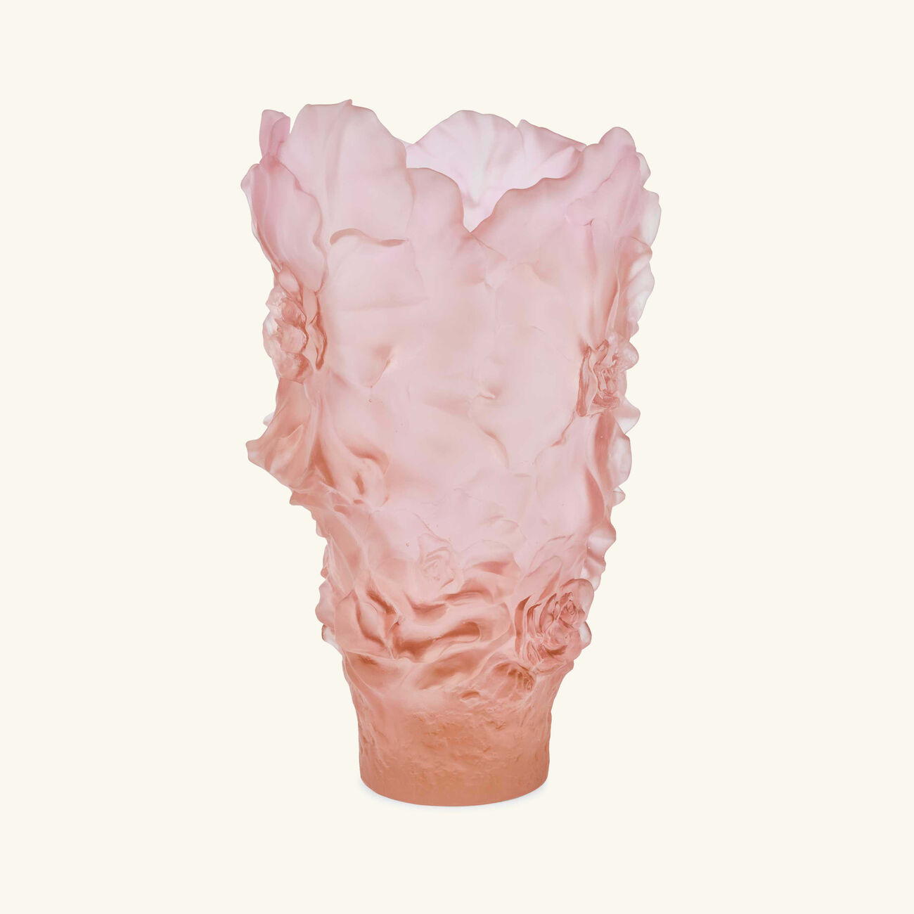 daum camellia vase large pink limited edition