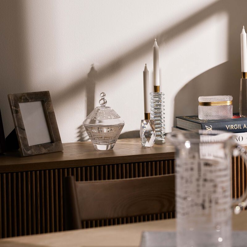 دملاج وعاء السكر دار شفاف