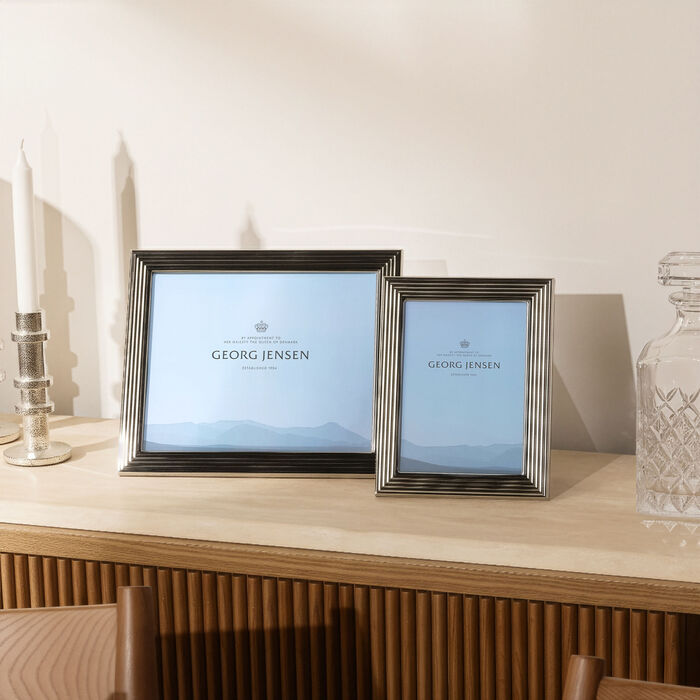 جورج جنسن إطار الصور بيرنادوت فضي متوسط