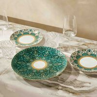 haviland r ves du nil underplate round green 32cm