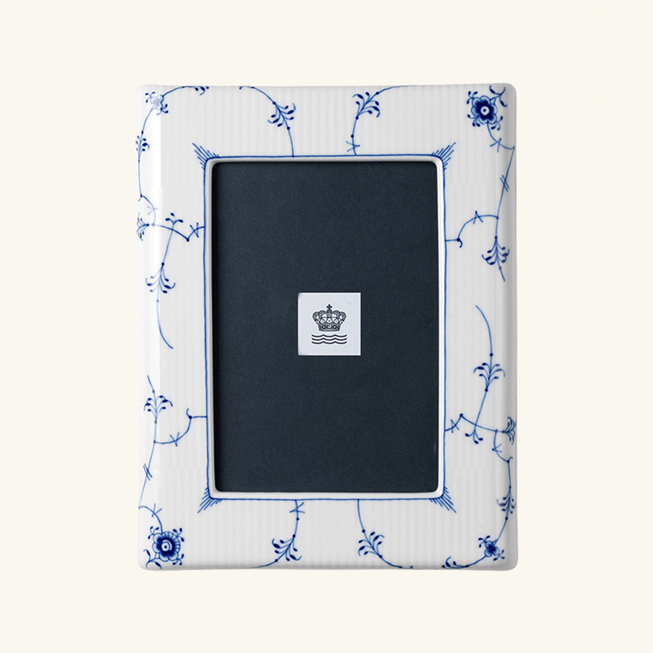 Blue Fluted Plain Picture Frame White 10x14cm royal copenhagen blue fluted plain picture frame white 10x14cm