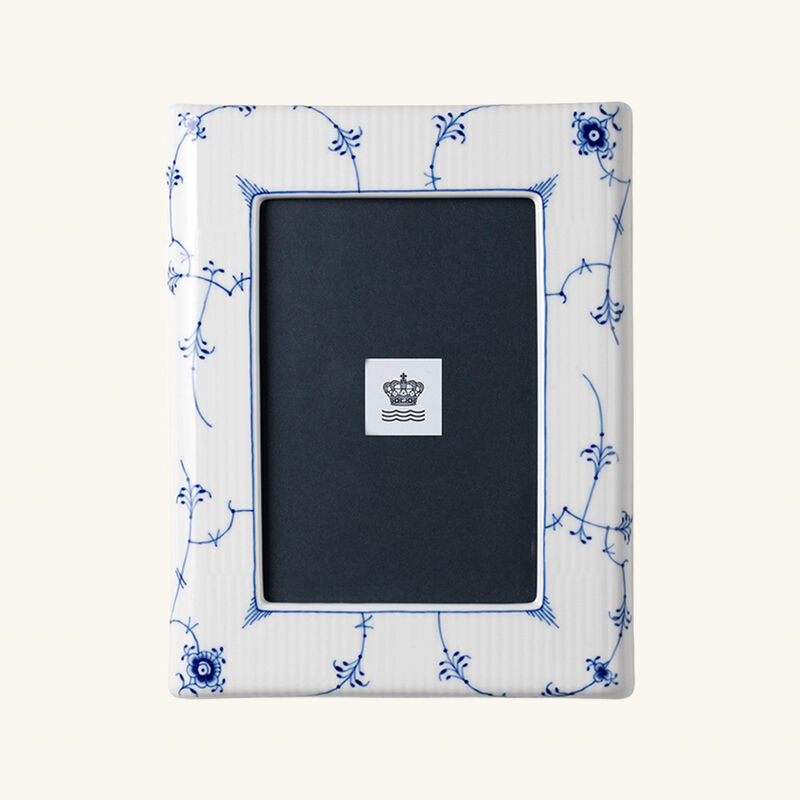 Blue Fluted Plain Picture Frame White 10x14cm royal copenhagen blue fluted plain picture frame white 10x14cm