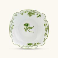 Albertine Dessert Plate Square Green bernardaud albertine dessert plate square green