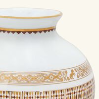 haviland cavalier royale vase round medium gold