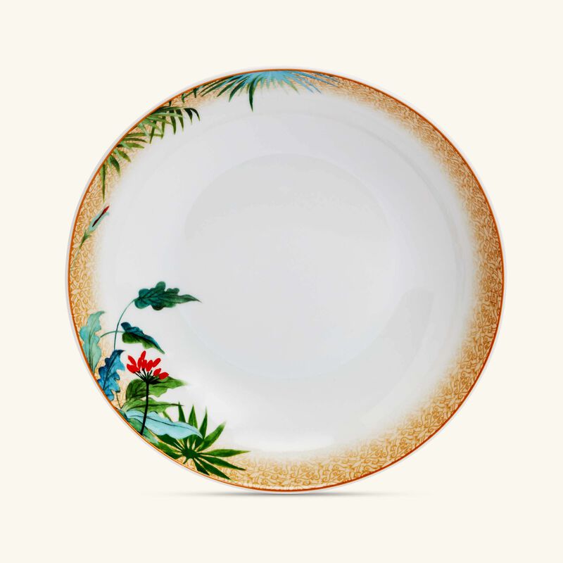 Tropiques Soup Plate Round Blue 19cm bernardaud tropiques soup plate round blue 19cm