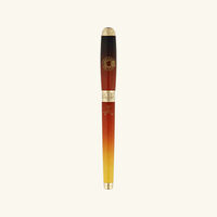 st dupont line d montecristo rollerball pen brown