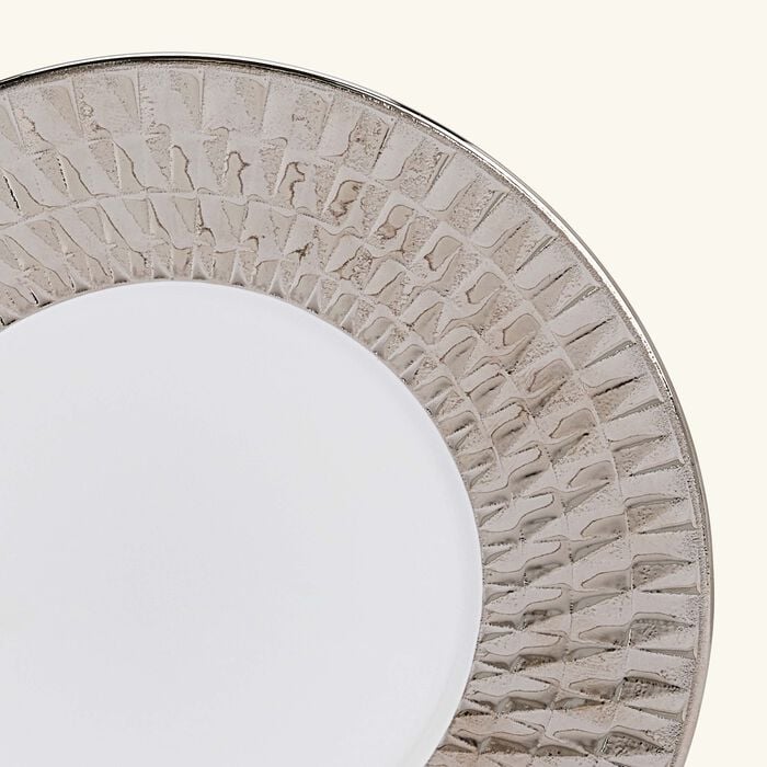 bernardaud twist platine bread and butter plate
