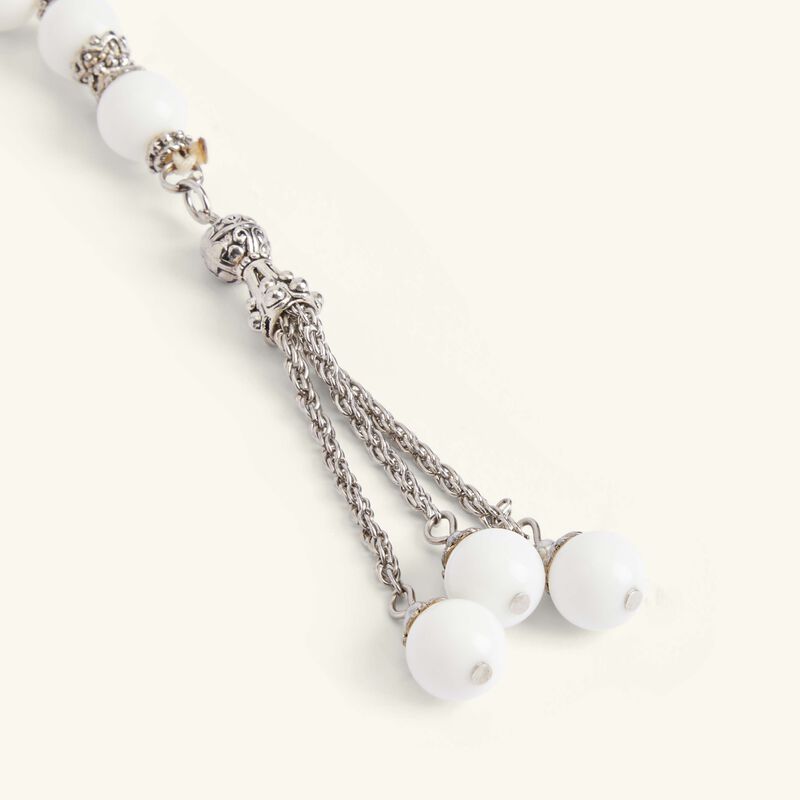 light of sakina misbaha white onyx