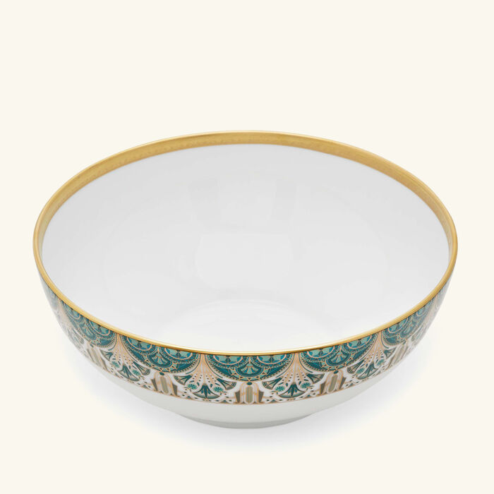 haviland r ves du nil salad bowl green 23cm