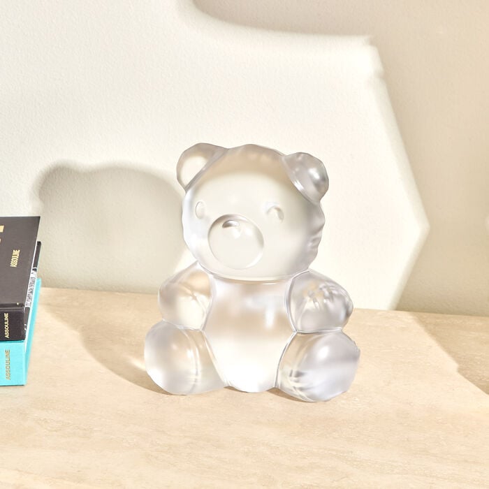 lalique teddy air sculpture large clear