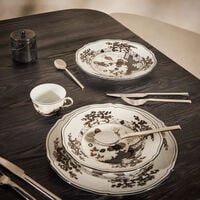 ginori 1735 oriente italiano dinner plate grey