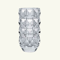 baccarat louxor vase round small red
