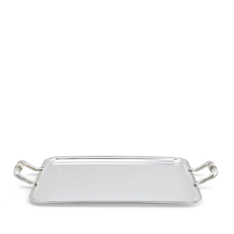 Malmaison Rectangular Serving Tray With Handles, large
