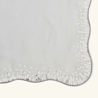 kim seybert sequin spray napkin white