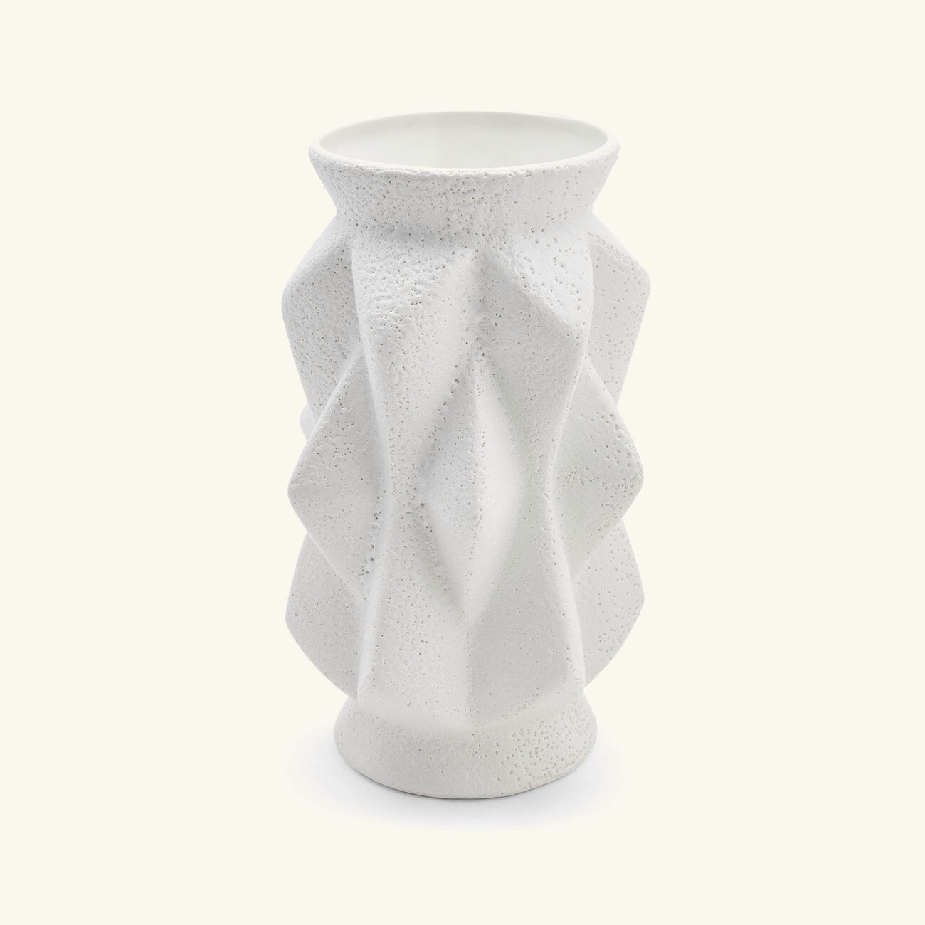 jonathan adler accordion vase medium white