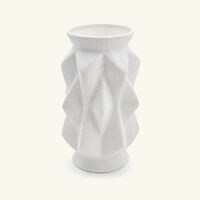 jonathan adler accordion vase medium white
