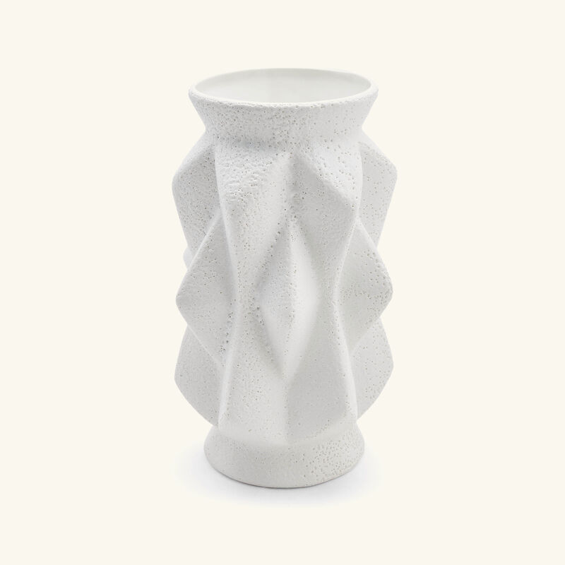 jonathan adler accordion vase medium white