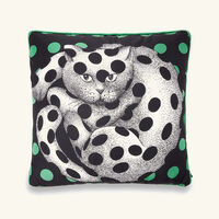 fornasetti high fidelity silk pillow
