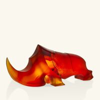 daum ongava rhinoceros figurine medium brown
