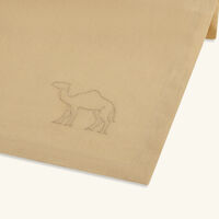 catherine denoual camel napkin beige