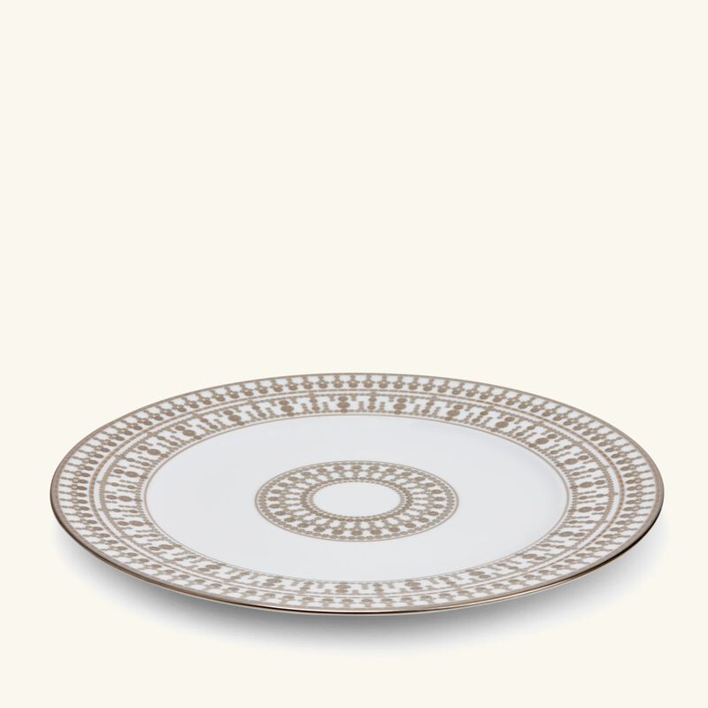 haviland tiara underplate round silver 31cm