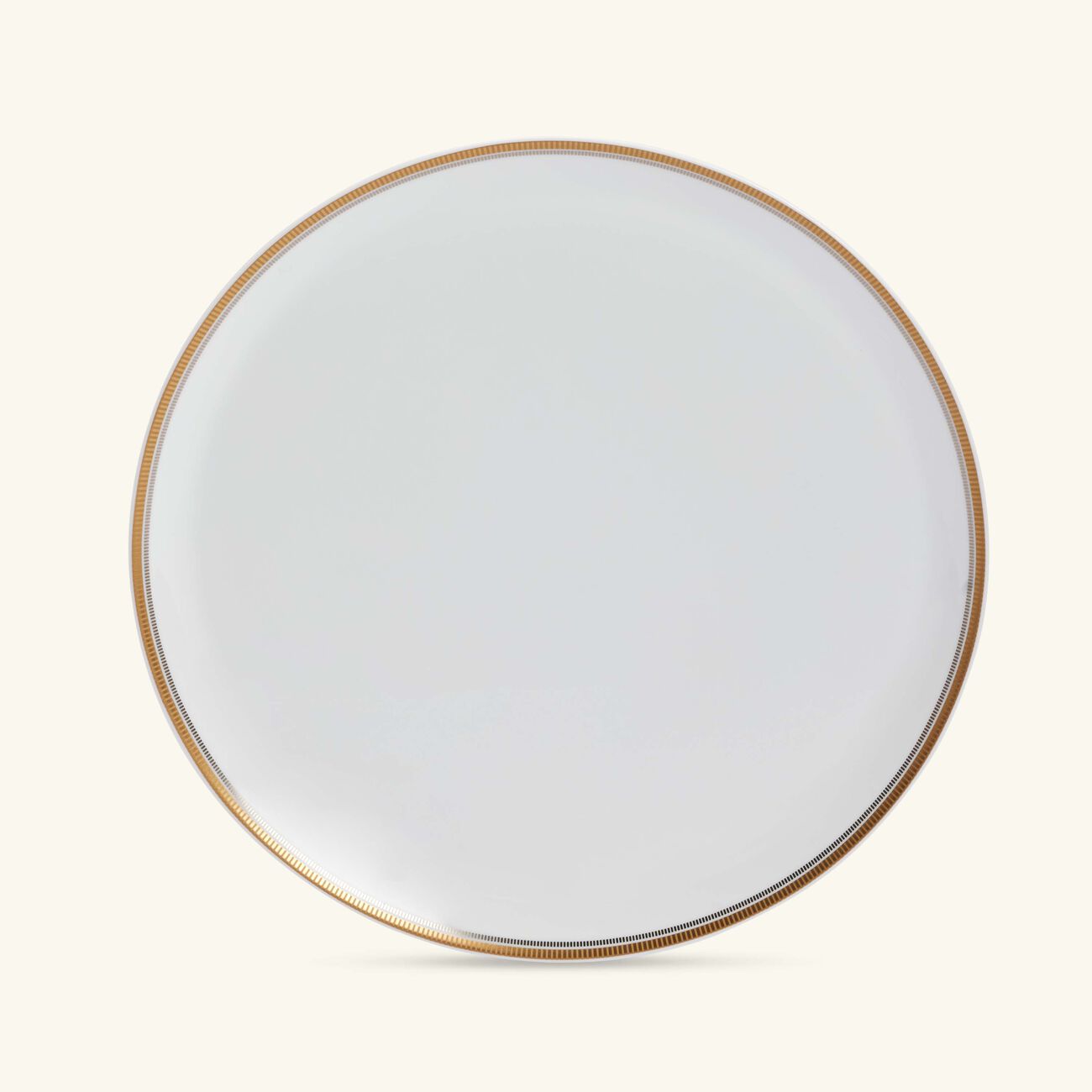 bernardaud gage serving platter round white 29cm