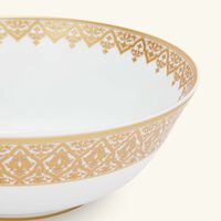 bernardaud venise salad bowl gold 25cm