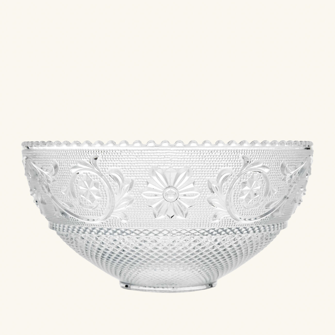 baccarat arabesque bowl small clear