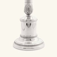 christofle malmaison two light candelabra silver plated