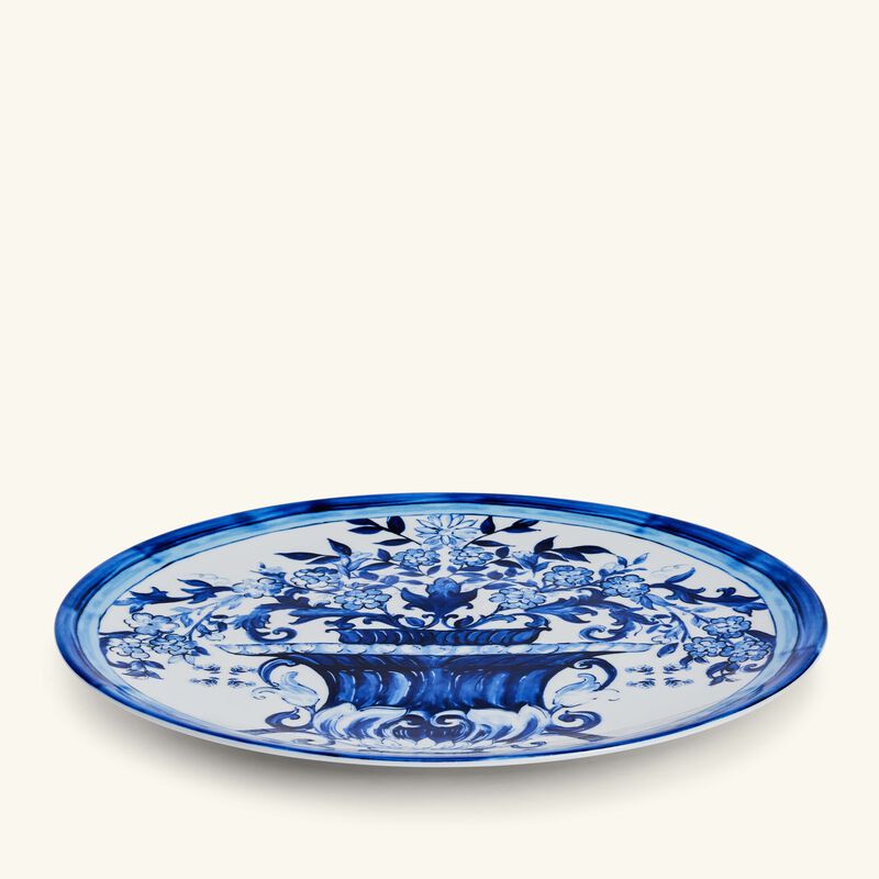 Blu Mediterraneo Charger Plate Blue Round 31cm dolce gabbana casa blu mediterraneo charger plate blue round 31cm