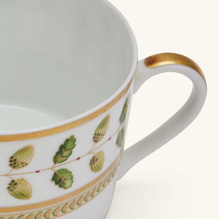 bernardaud constance coffee cup green