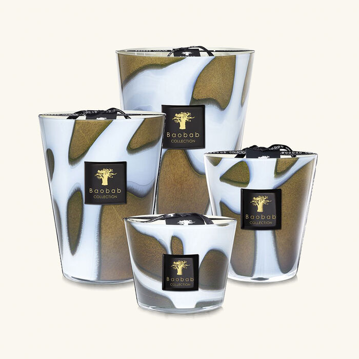 baobab collection stones agate candle maxi max
