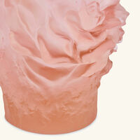 daum camellia vase large pink limited edition
