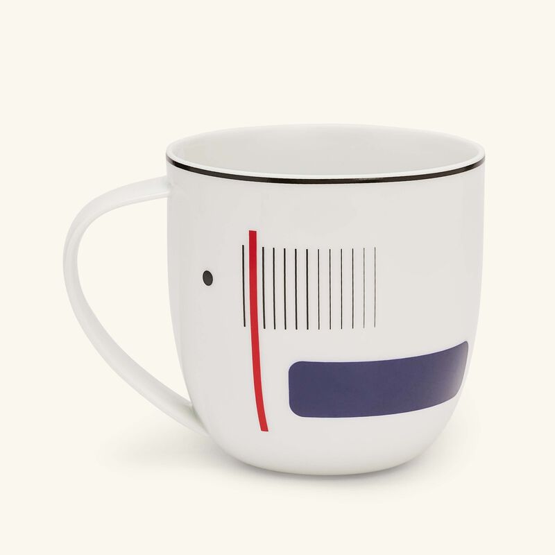 Oscar Mug Red Set Of 2 bernardaud oscar mug red set of 2