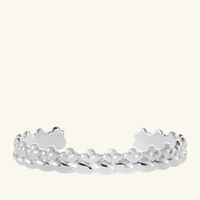 christofle babylone bangle sterling silver size 2